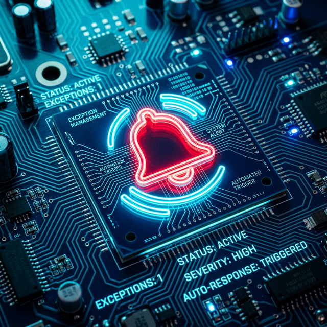 Exception Management & Alert Engine